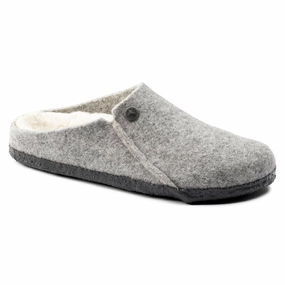 Women's Zermatt Wool/Shearling Light Grey Outdoor Relax Fit Beach Walk
