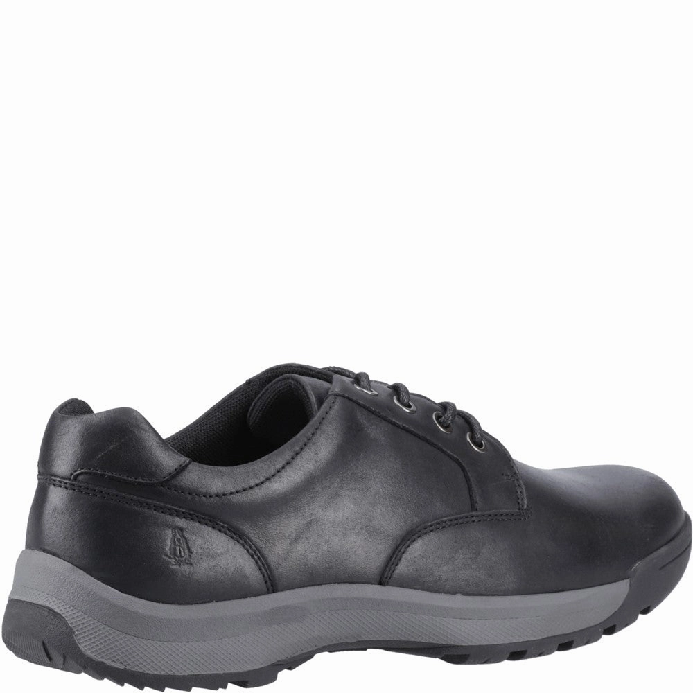 Hush Puppies Vinson Lace Wide Fit Shoes Zip Up Closure Galaxy Jog