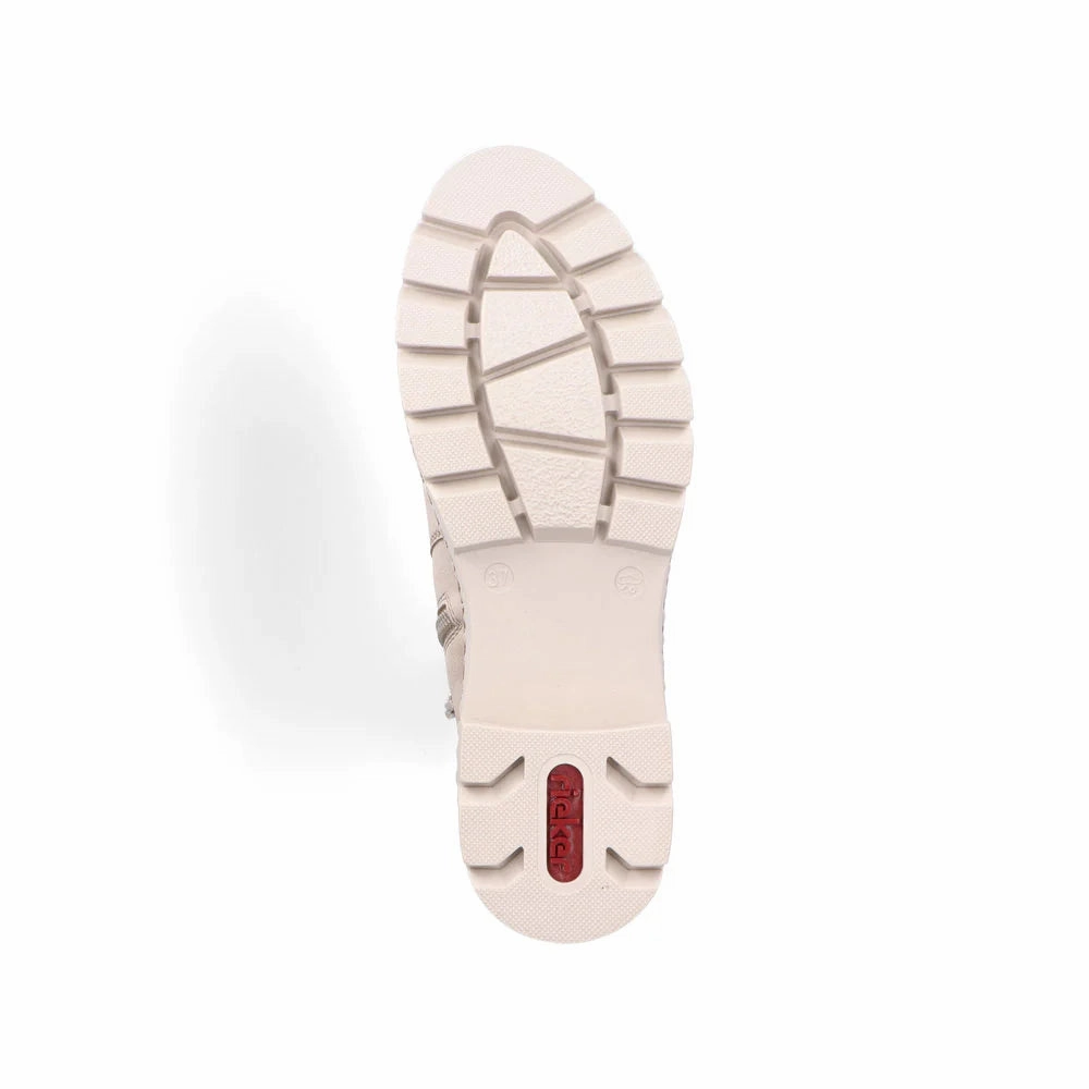 X5772-60 Beige Chelsea Side Zip Fashion Utility