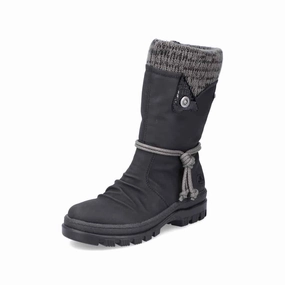 All weather X8283-00 Black/Anthracite Mid Boot RTex