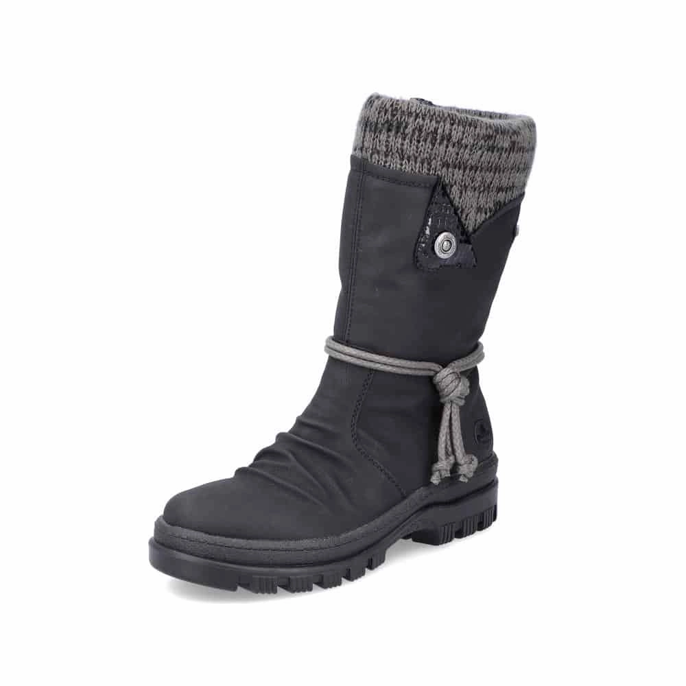 X8283-00 Black/Anthracite Mid Boot RTex Compact Form Breathable Material