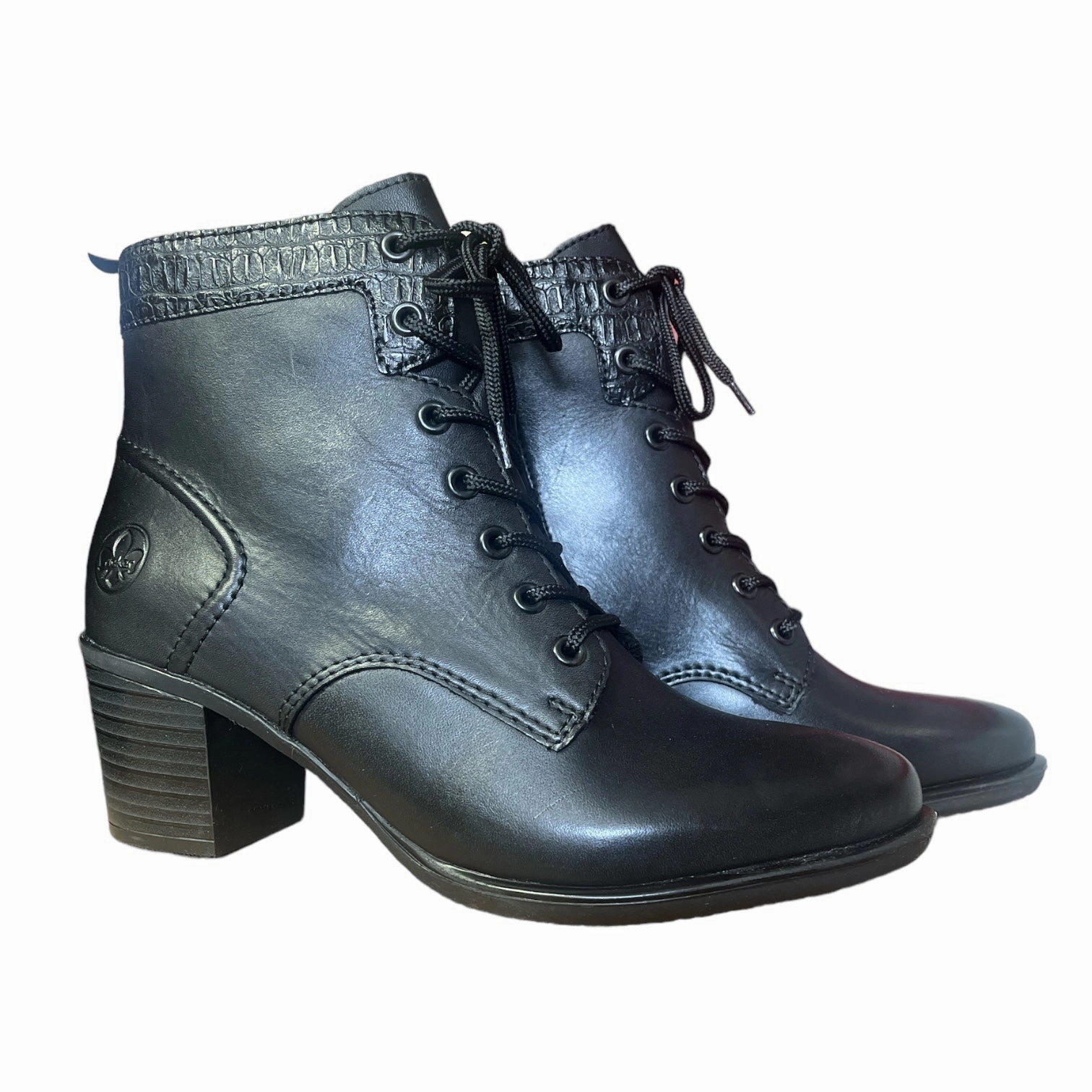 rain walk Coastal Soft Y2040-00 Lace Up Heel