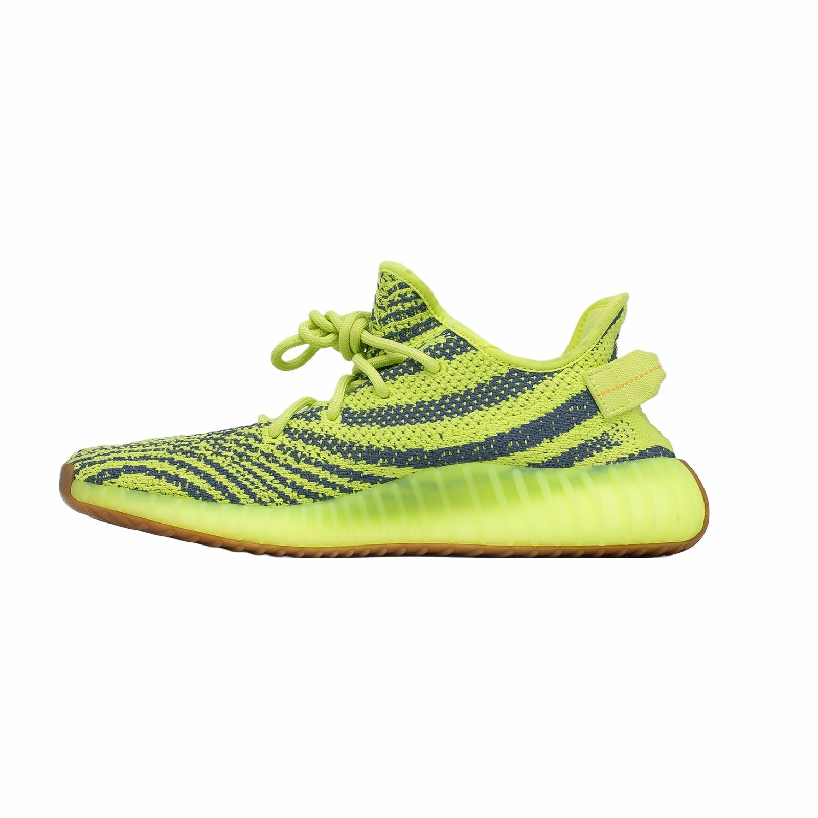 Yeezy Boost 350 V2, Semi Frozen Yellow Velcro Design Versatile Upper