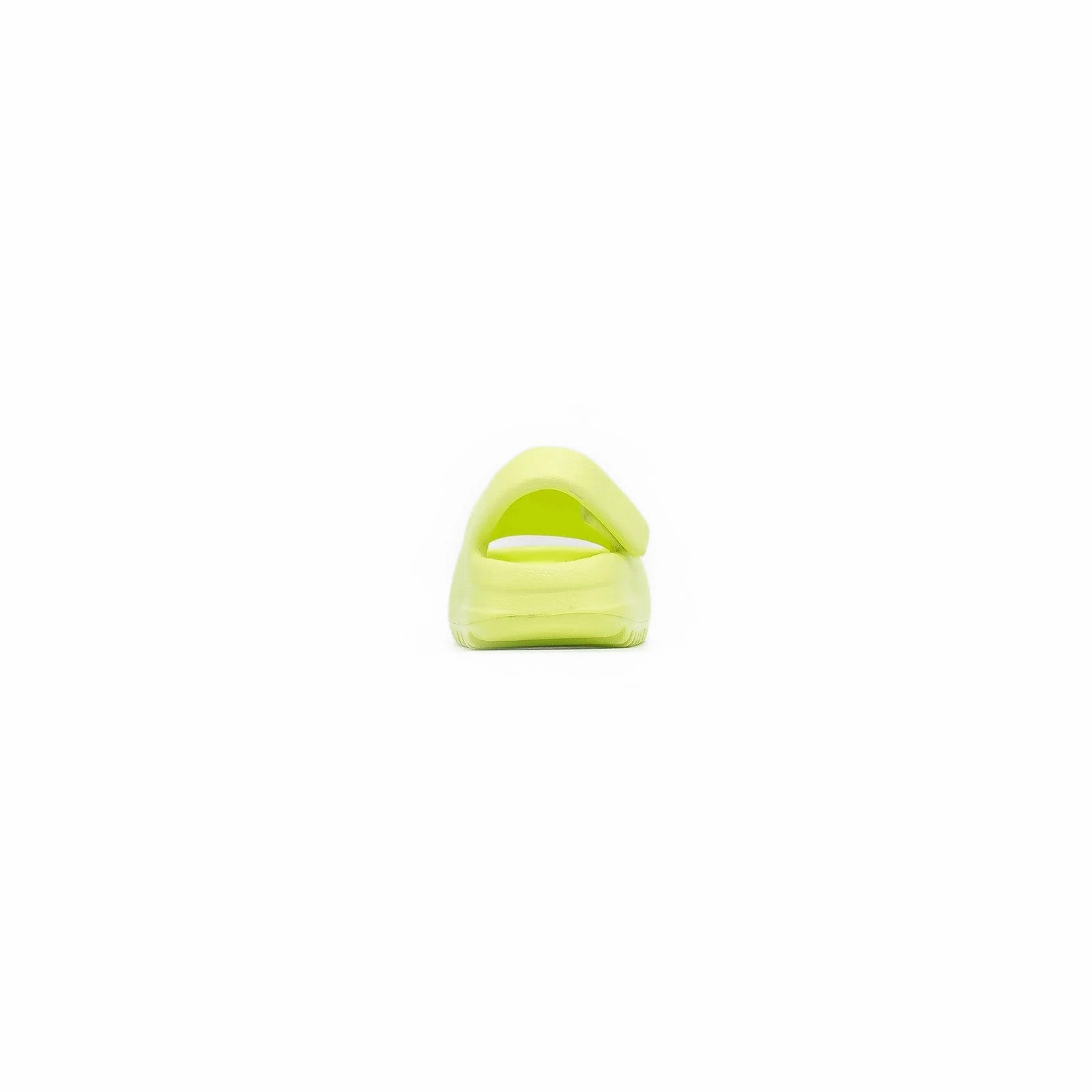 Yeezy Slides (Infants), Glow Green 2022 Thin Sole Soft Shell