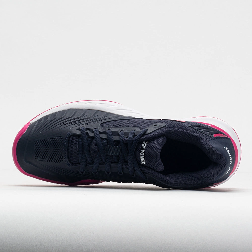 cushioned flexible shoes motion - control - optimized shoes Yonex Power Cushion Eclipsion 4 Clay Women's  Navy/Pink