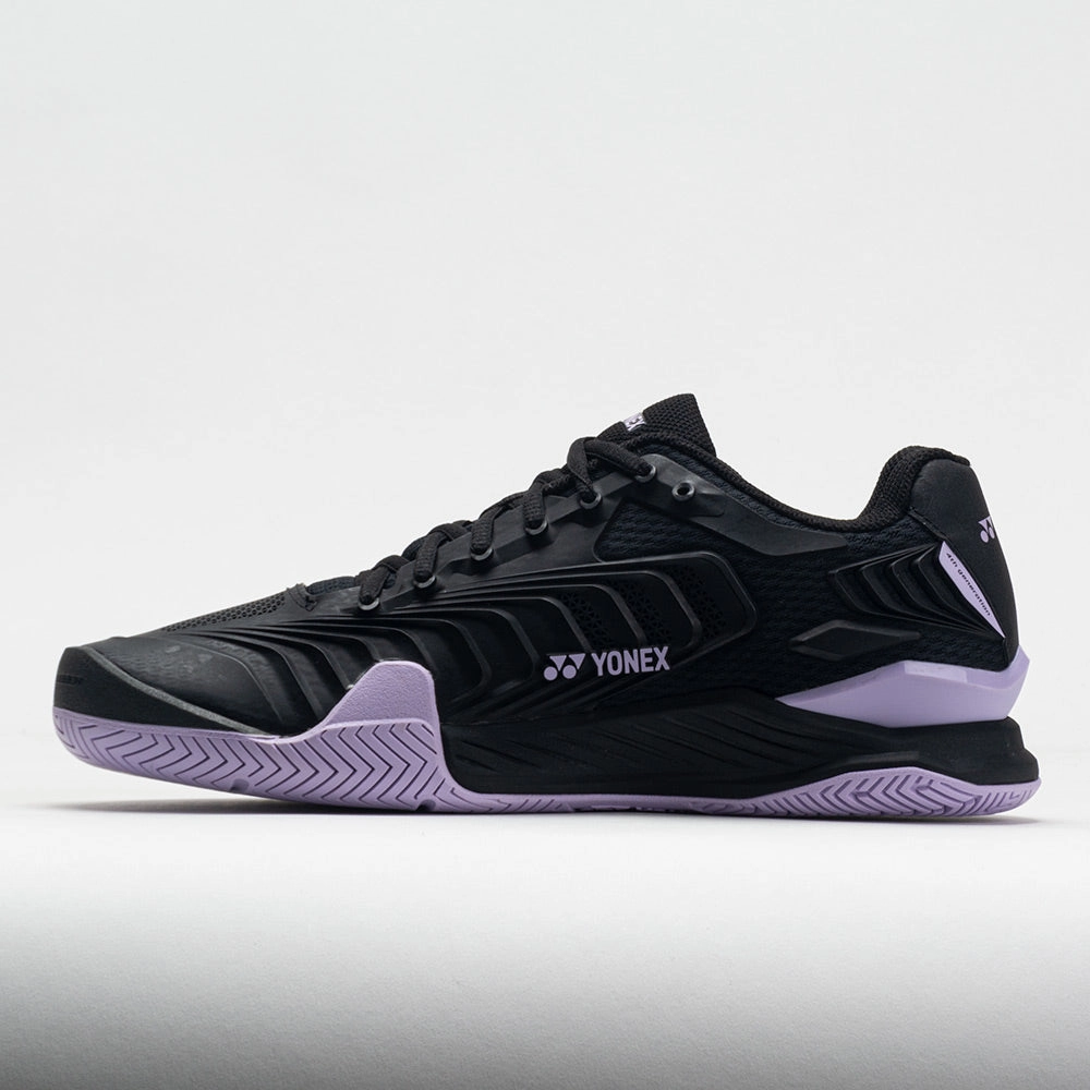 Yonex Power Cushion Eclipsion 4 Men's  Black/Purple elevated - heel shoes Slim Profile