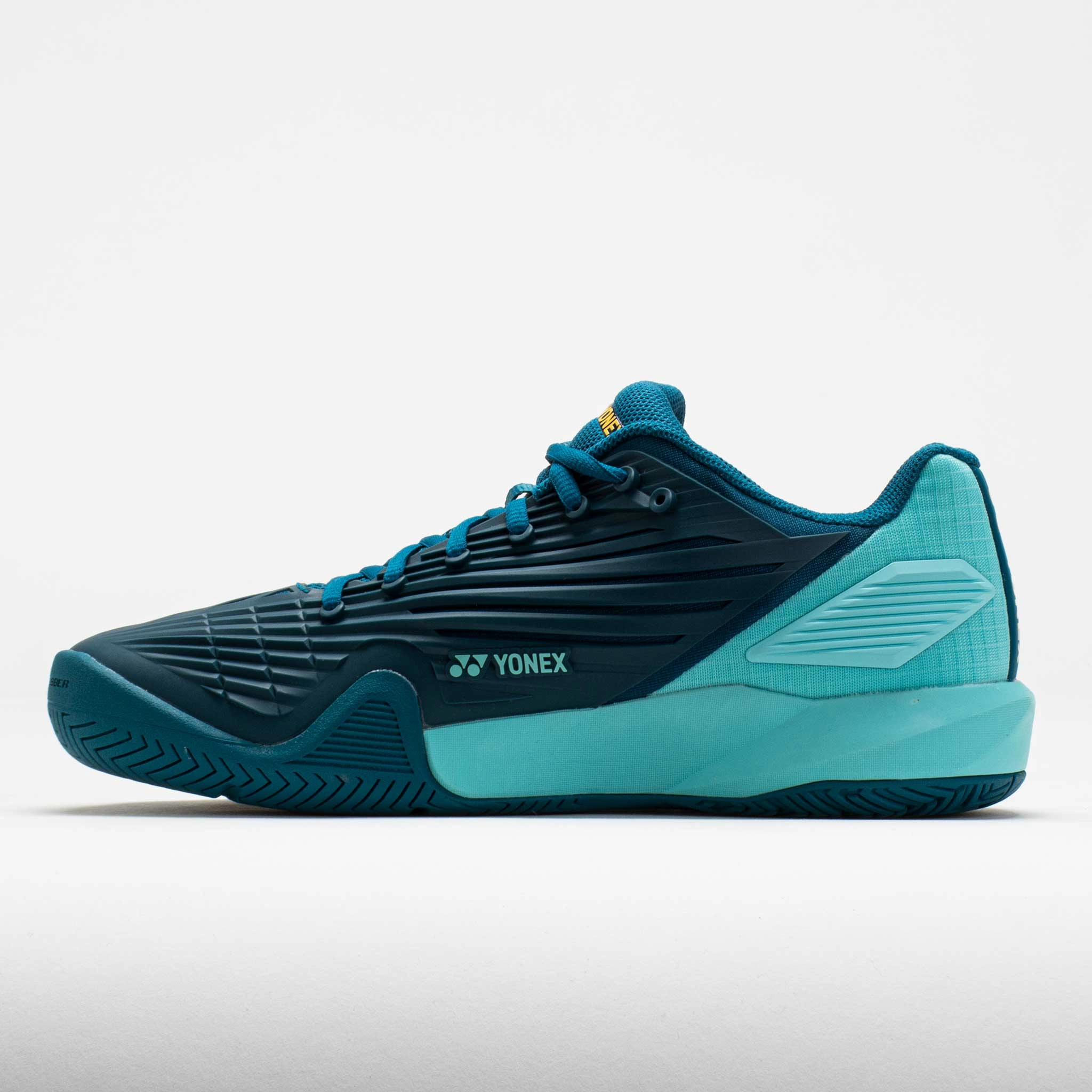 cheerleading shoes running in the countryside Yonex Power Cushion Eclipsion 5 Men's  Blue Green