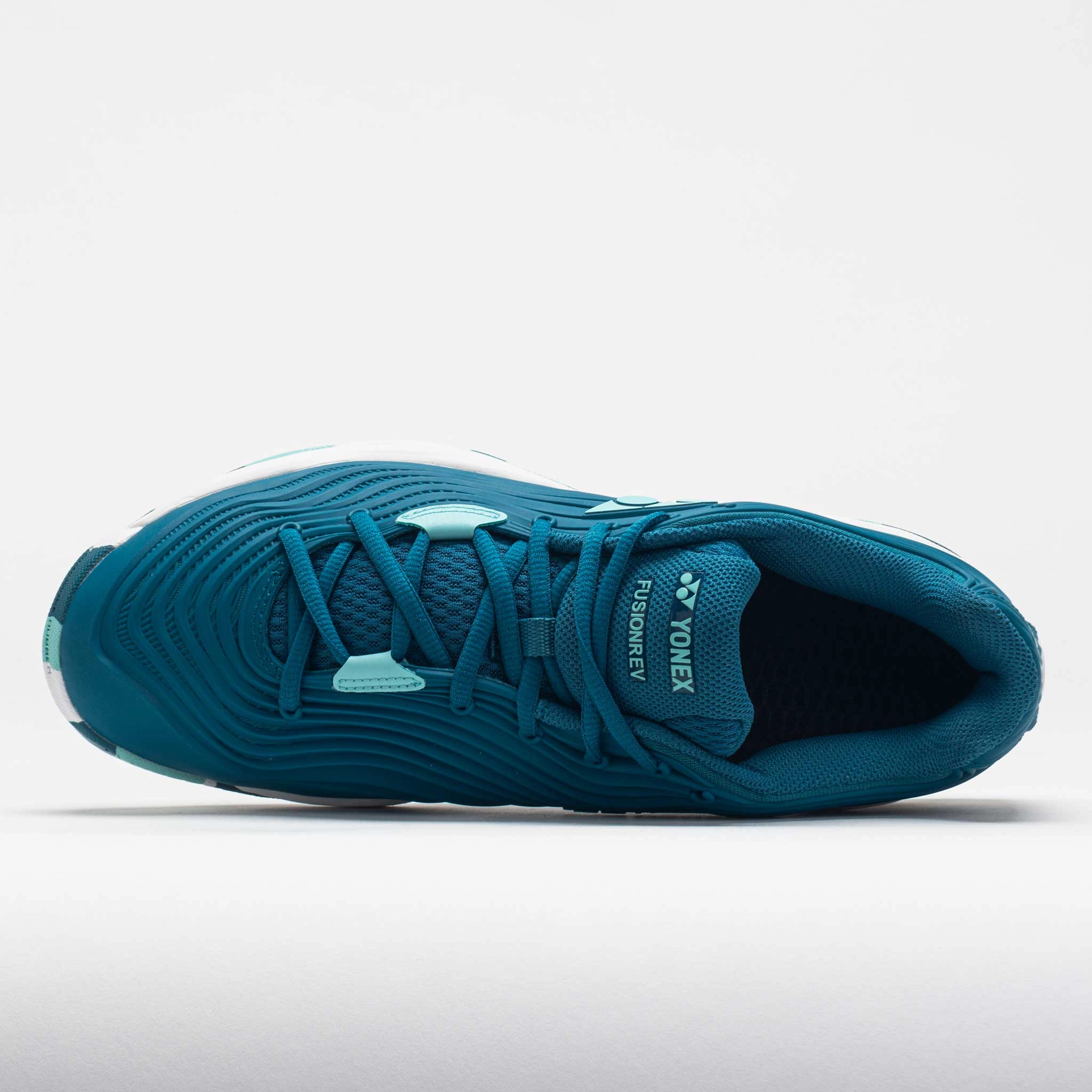 running with a cushioned midsole engraved running option Yonex Power Cushion FusionRev 5 Men's  Blue/Green