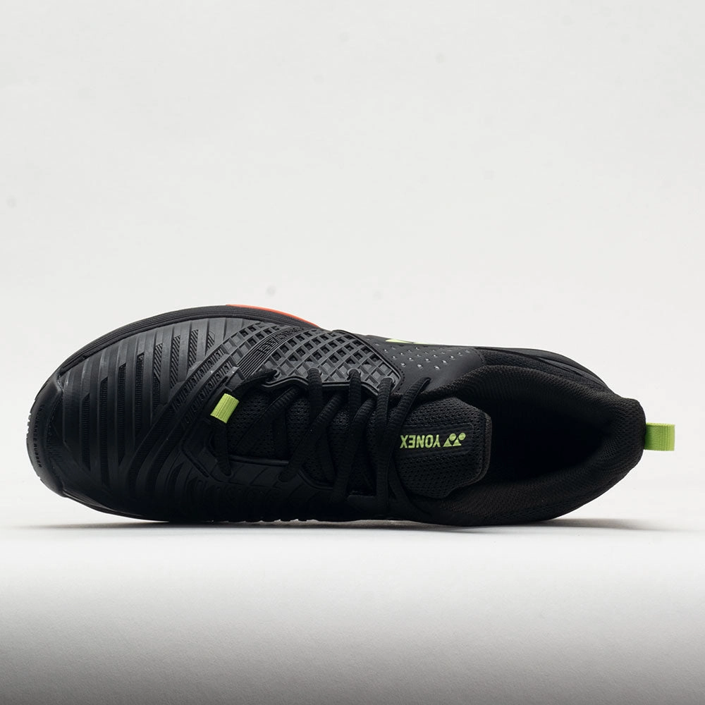 removable - insole - convenience shoes Yonex Power Cushion Sonicage 3 Men's  Black/Lime