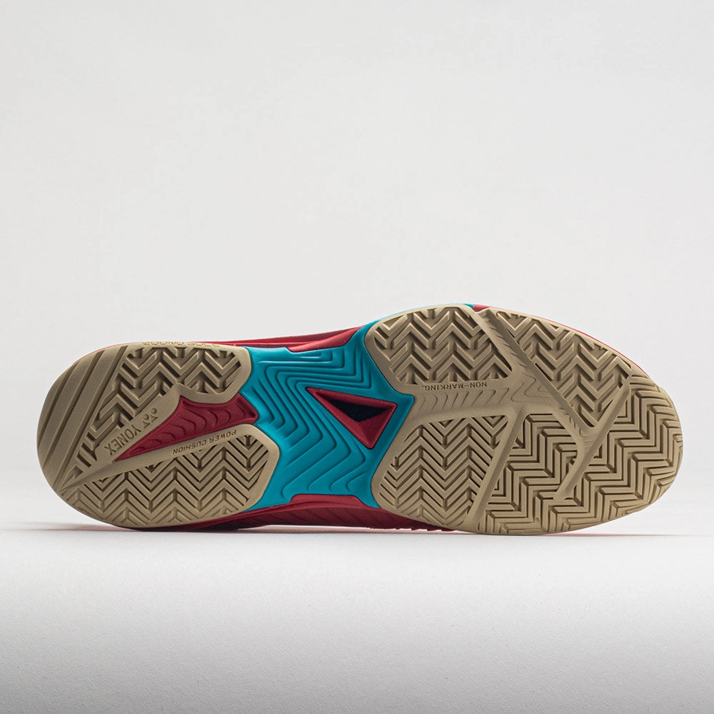 Yonex Power Cushion Sonicage 3 Men's  Coral Red full - marathon shoes