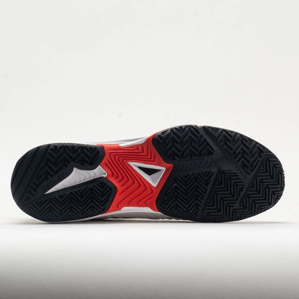 Step - up comfort easy - to - take - off shoes Yonex Power Cushion Sonicage 3 Men's  White/Red