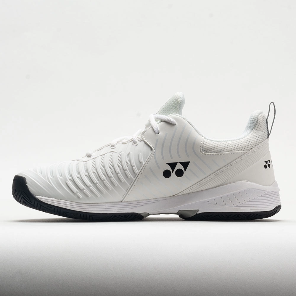 Yonex Power Cushion Sonicage 3 Wide Men's  White/Black pronation - correcting shoes