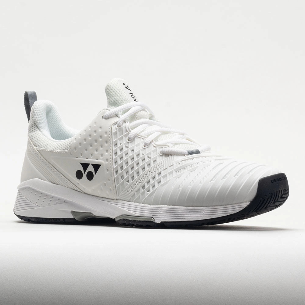 unstable - surface shoes Yonex Power Cushion Sonicage 3 Wide Men's  White/Black