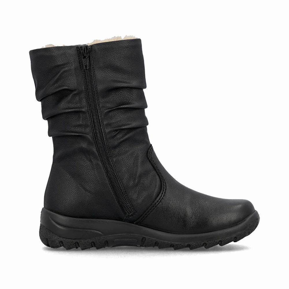 Z7171-02 Black Side Zip RTex Mud Ground Easy Fit
