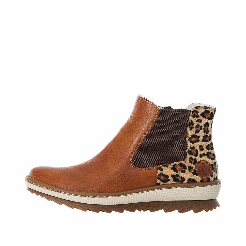 Anti Friction Z8689-24 Chelsea Brown/Leopard