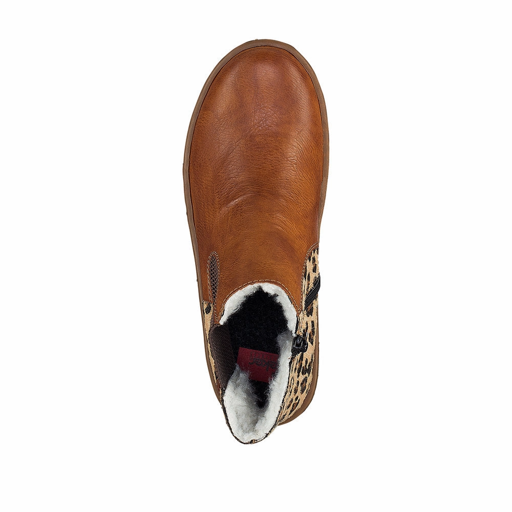 Bootie Cut Z8689-24 Chelsea Brown/Leopard